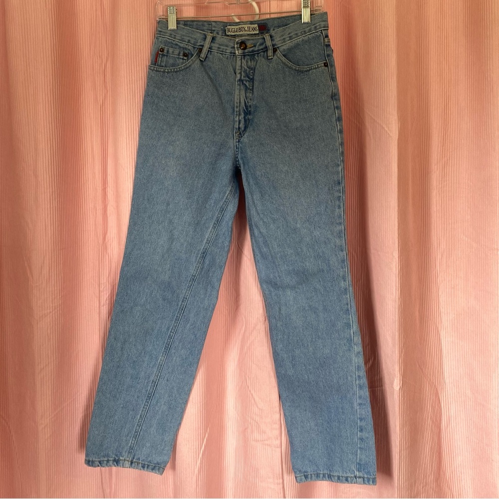 Bugle Boy Light Blue Straight Cut Jeans